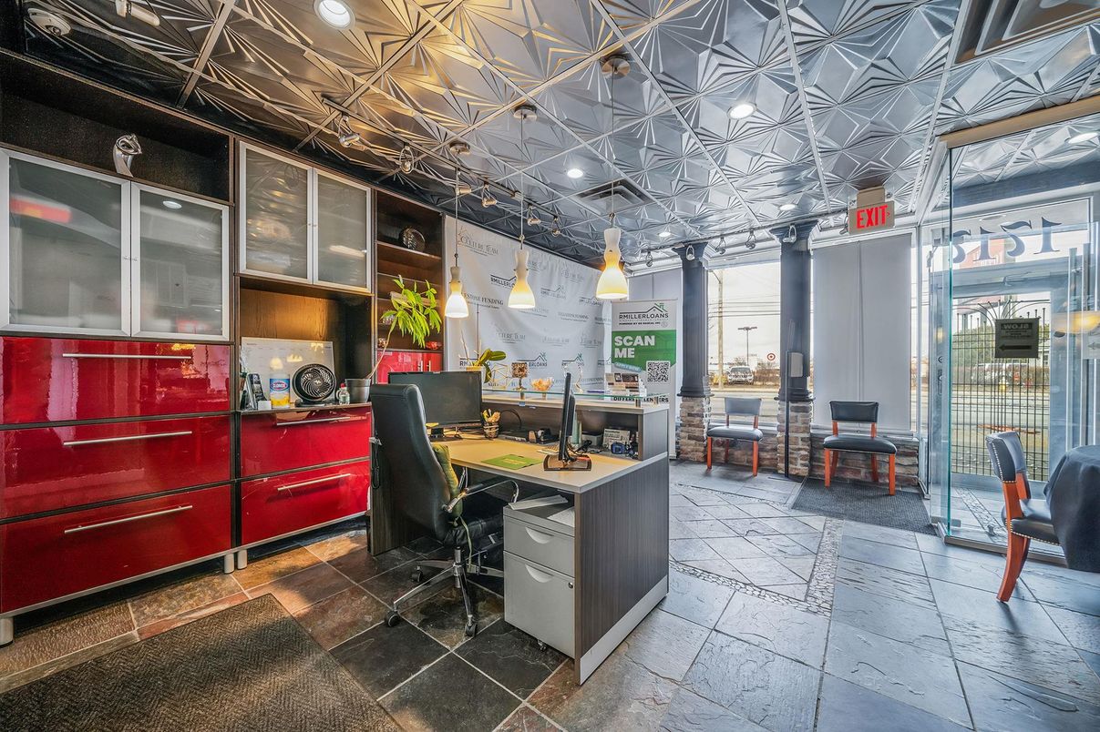 Home Office, Interior, Recessed Lighting