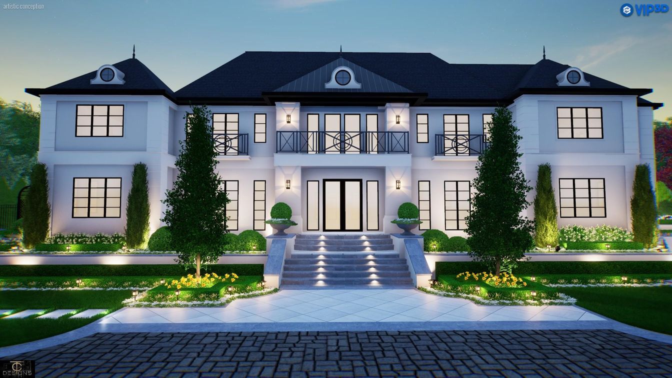 Exterior, Facade, French Provincial