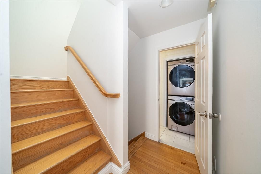 Interior, Recessed Lighting, Utility Closets, Washer, Wood Texture Flooring