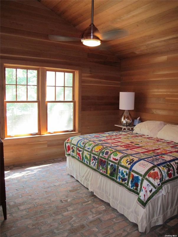Bedroom, Interior, Wooden Ceilings, Wooden Walls