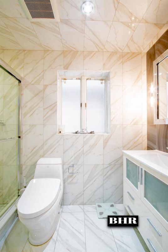 Bathroom, Glass Shower, Interior, Marble, Marble Walls