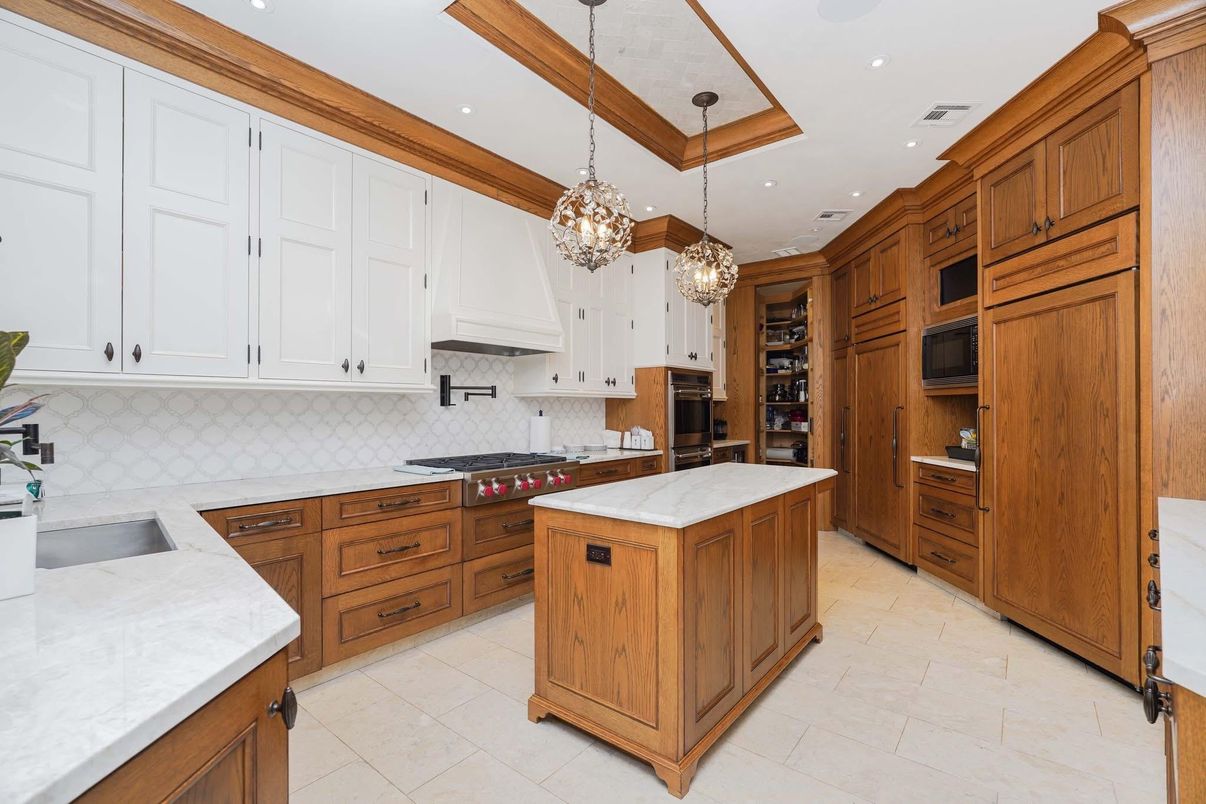 Interior, Kitchen, Pendant Lights, Recessed Lighting
