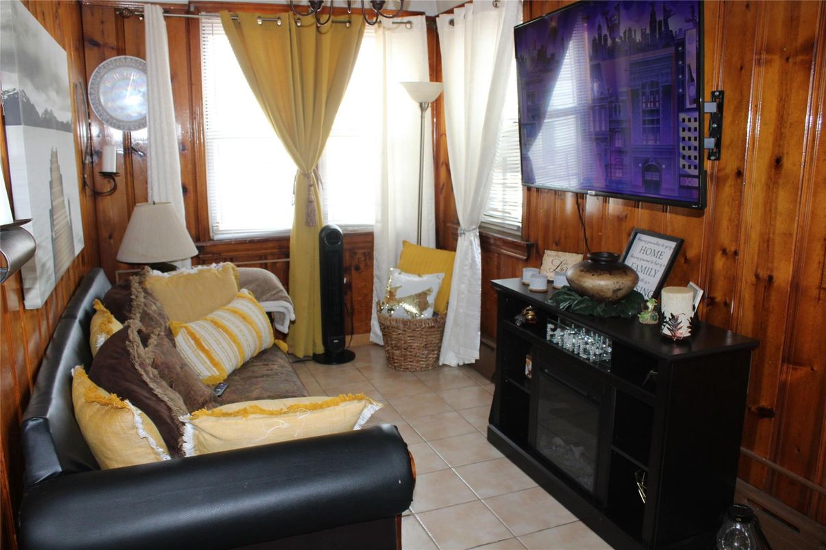 Interior, Living room, Wooden Walls