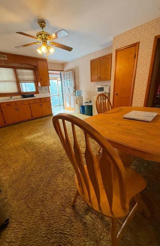 Dining room, Interior, Kitchen