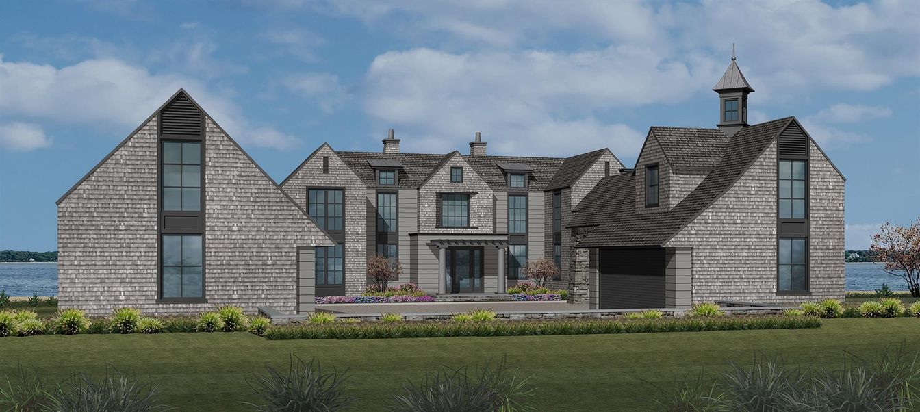 Exterior, Facade, Brick Facade, Water, French Provincial