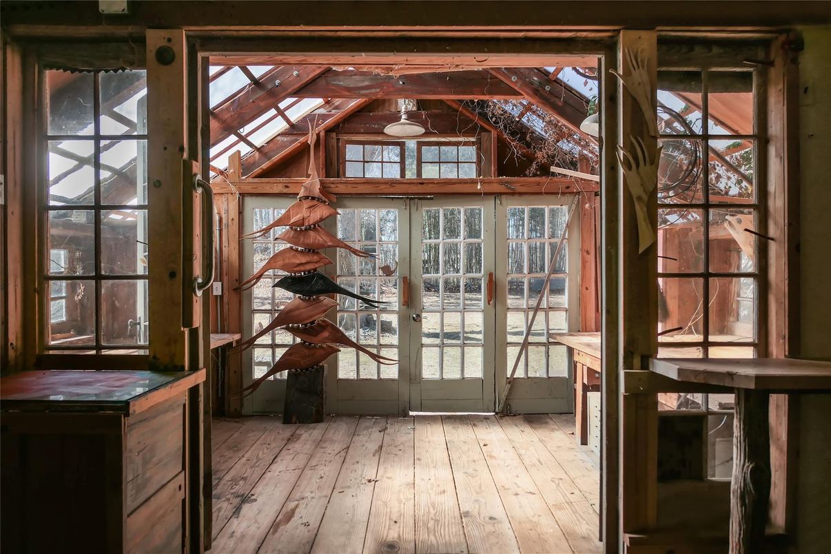 Interior, Wooden Beams, Wood Texture Flooring