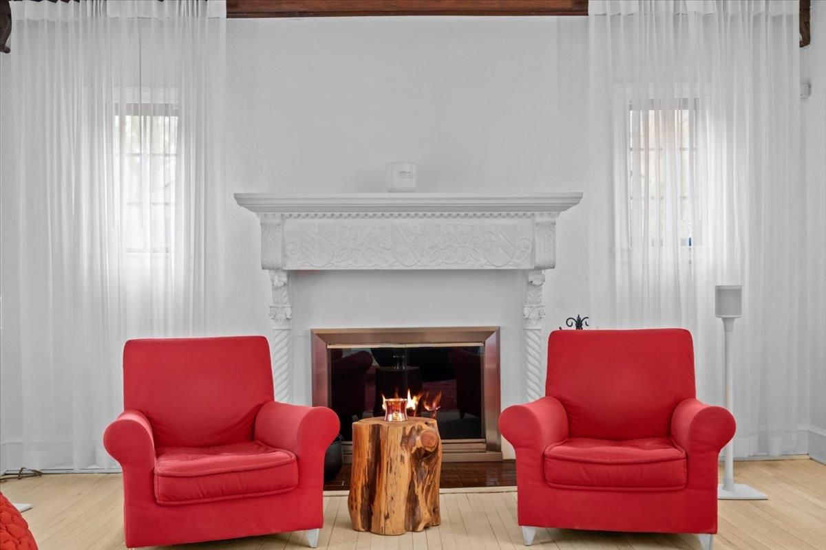 Fireplace, Interior, Living room, Wood Texture Flooring