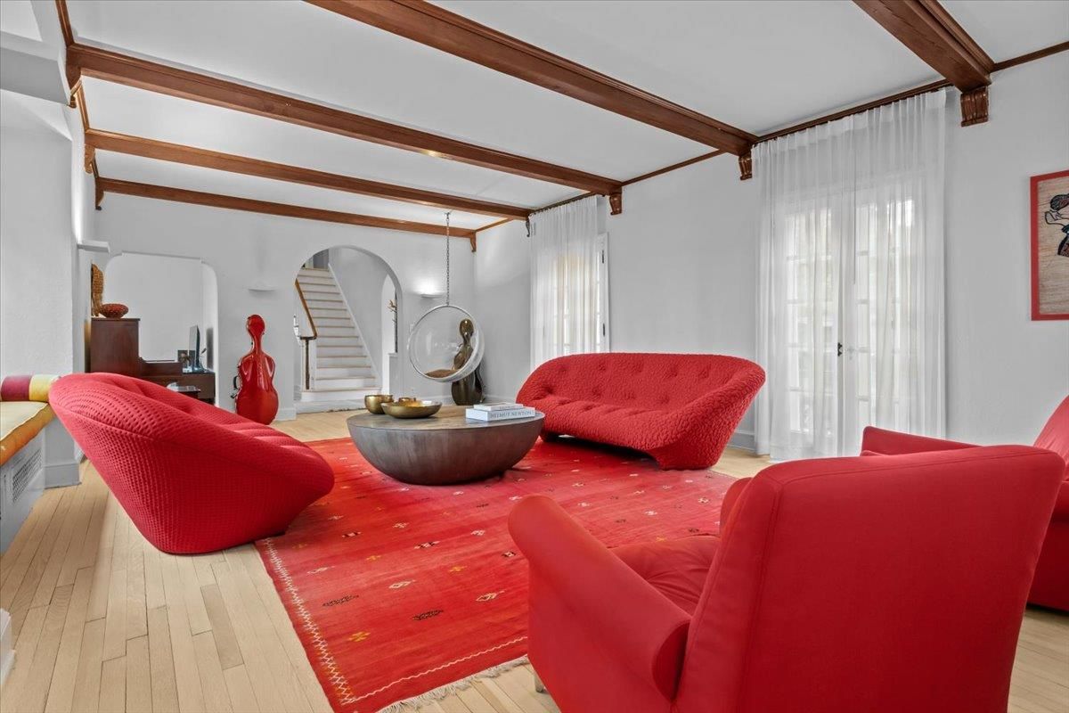 Interior, Wooden Beams, Wood Texture Flooring