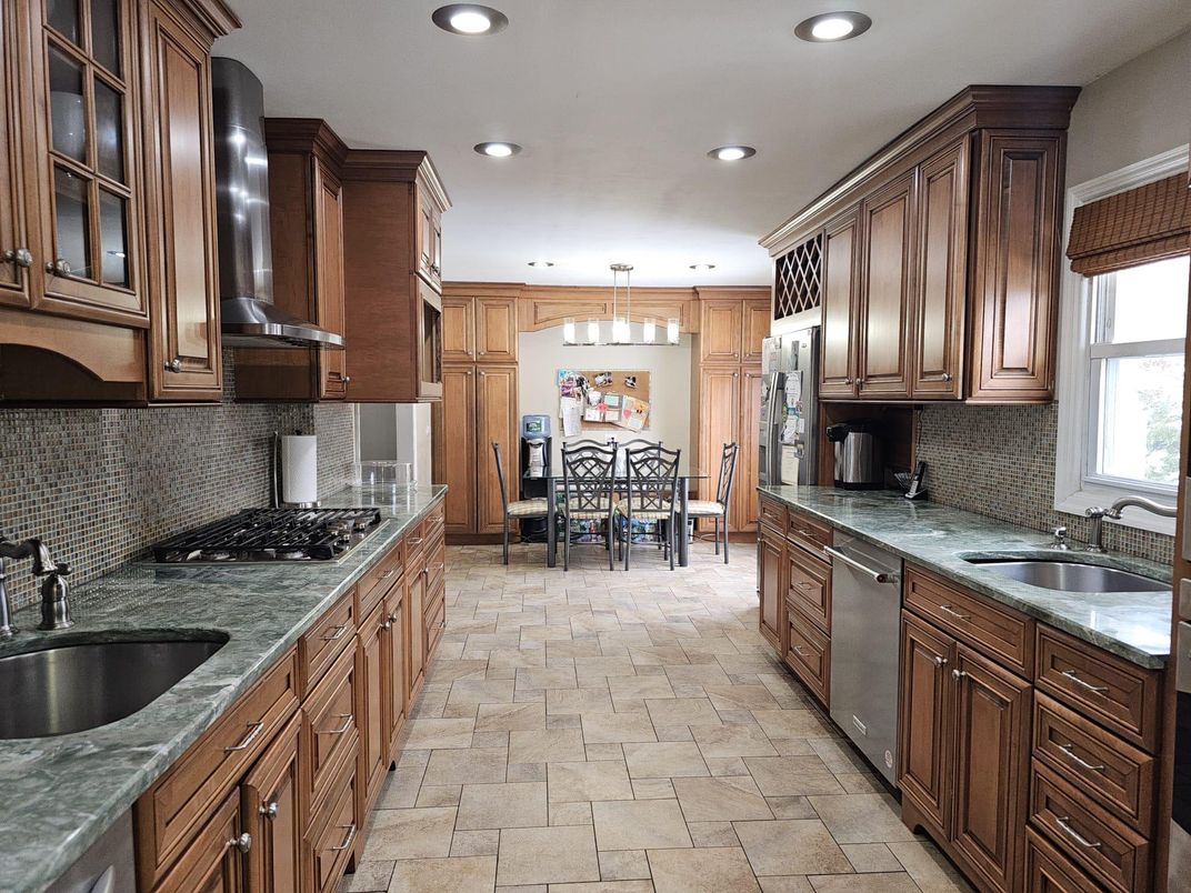 Dining room, Interior, Kitchen, Pendant Lights, Recessed Lighting
