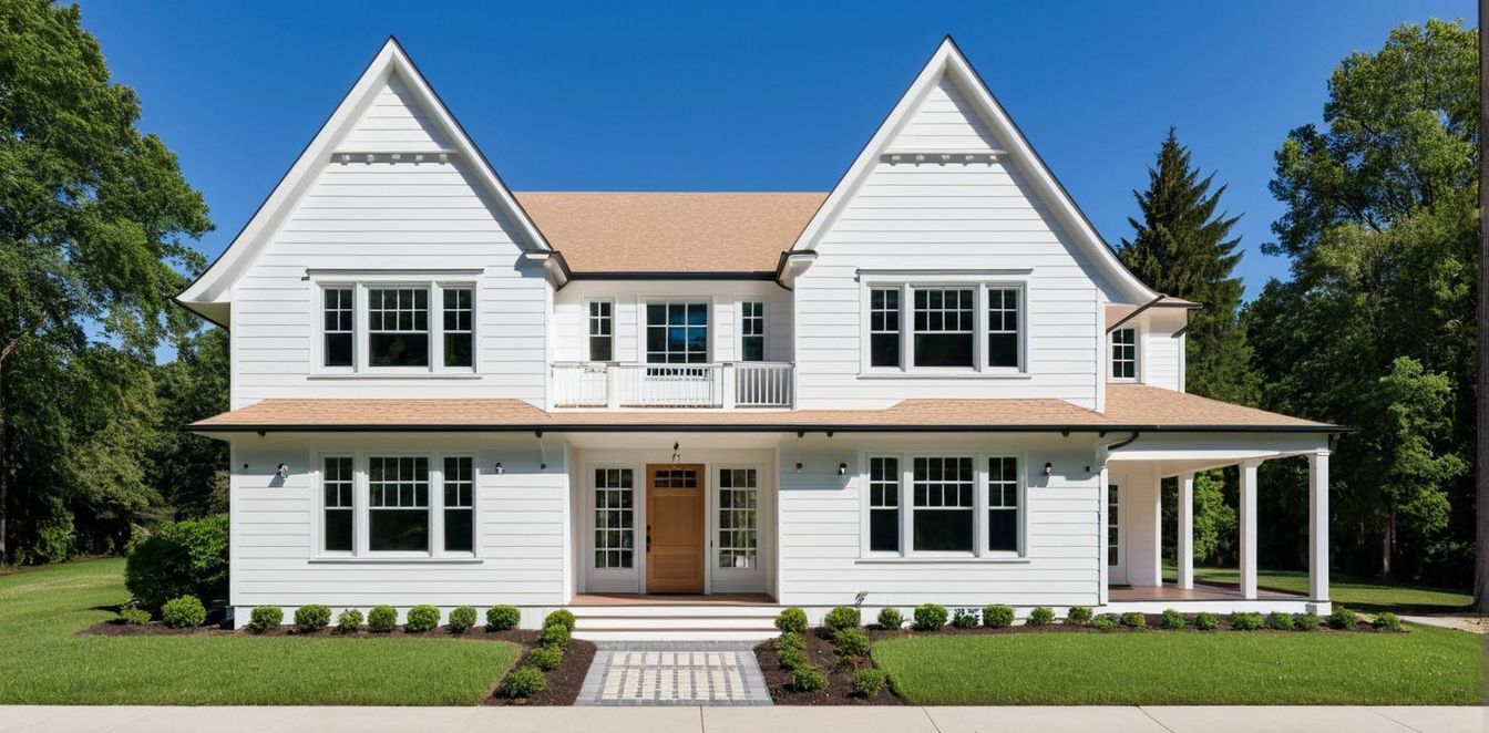 Exterior, Facade, Farmhouse