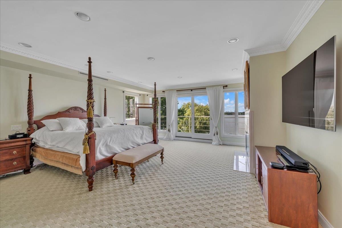 Bedroom, Interior, Pendant Lights, Recessed Lighting