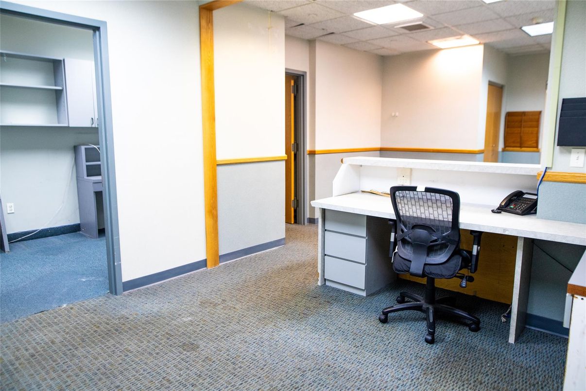 Home Office, Interior, Recessed Lighting
