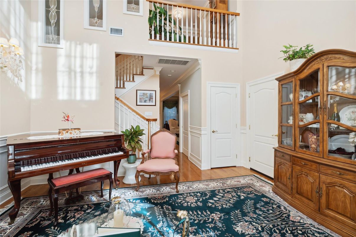 Interior, Piano, Wood Texture Flooring