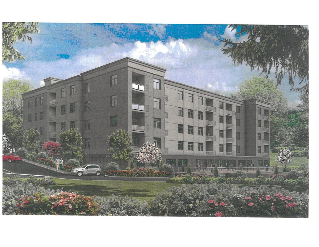 Exterior, Facade, Condo Building