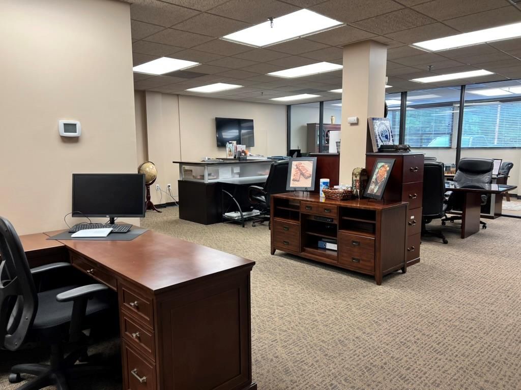 Home Office, Interior, Recessed Lighting