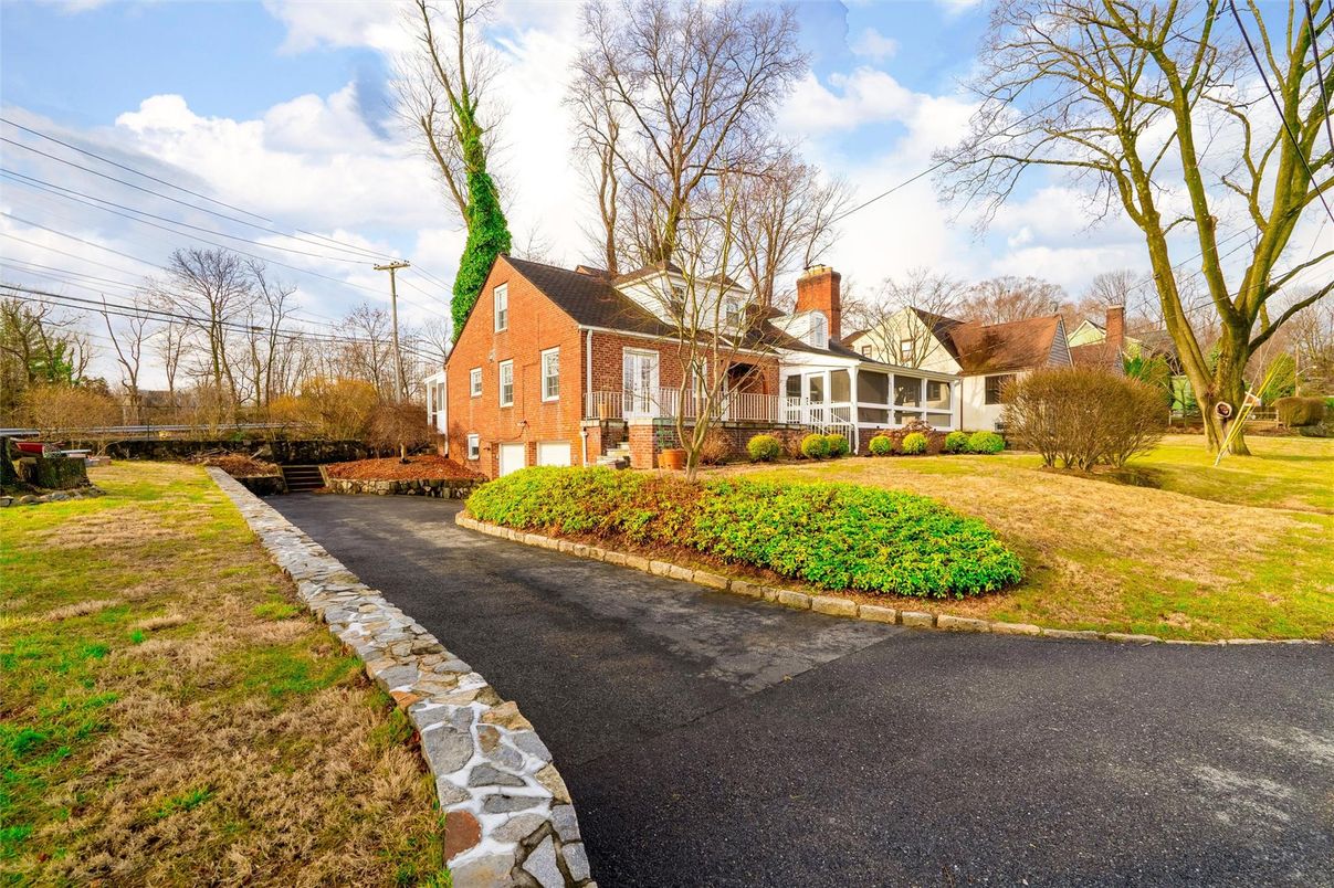 Backyard, Exterior, Facade, Brick Facade, Tudor Revival