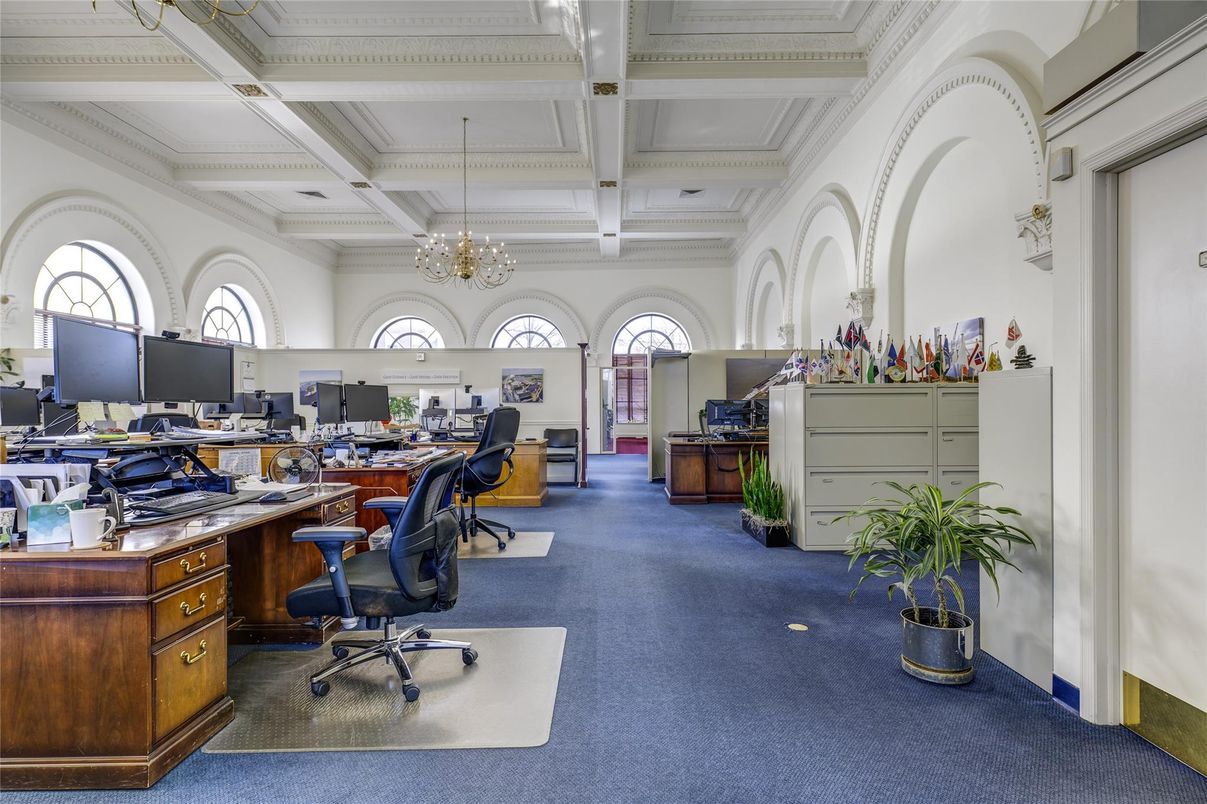 Chandelier, Home Office, Interior