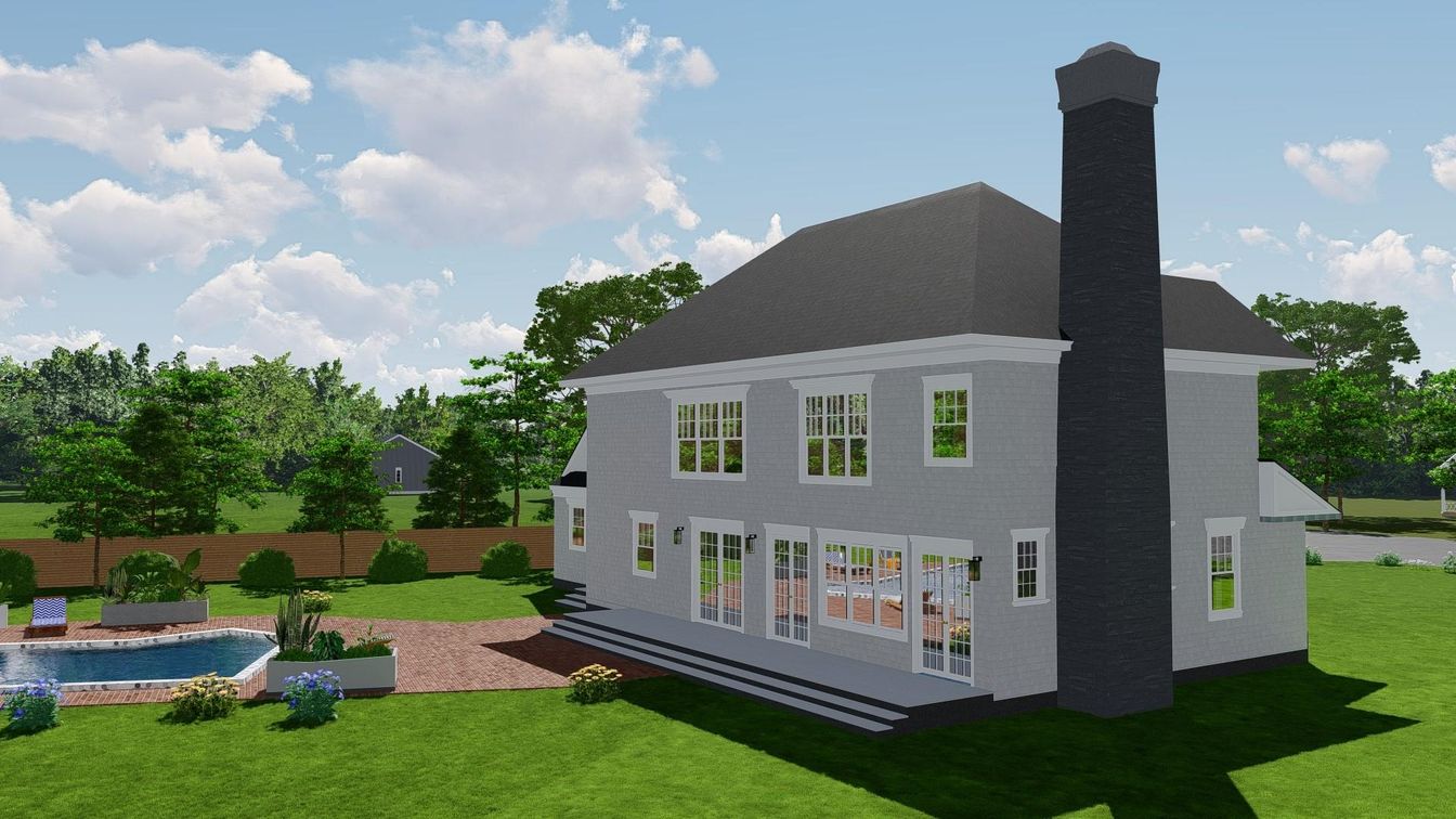 Backyard, Exterior, Pool