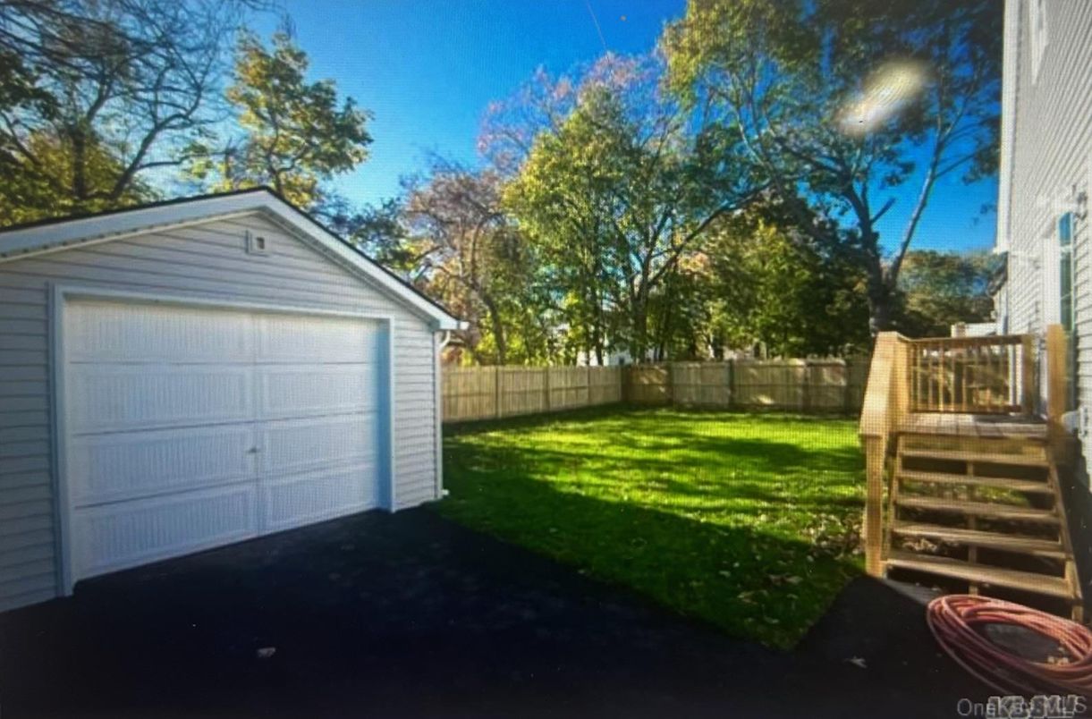 Backyard, Detached Garage, Exterior