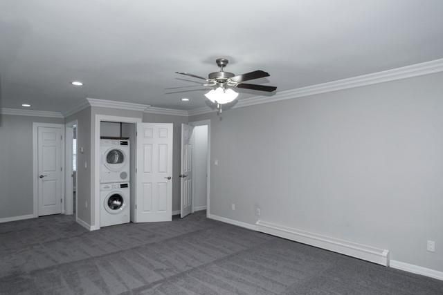 Empty room, Interior, Recessed Lighting, Washer