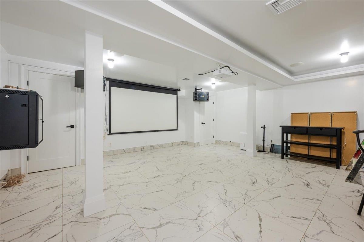 Interior, Marble, Projection Screen, Theatre Room
