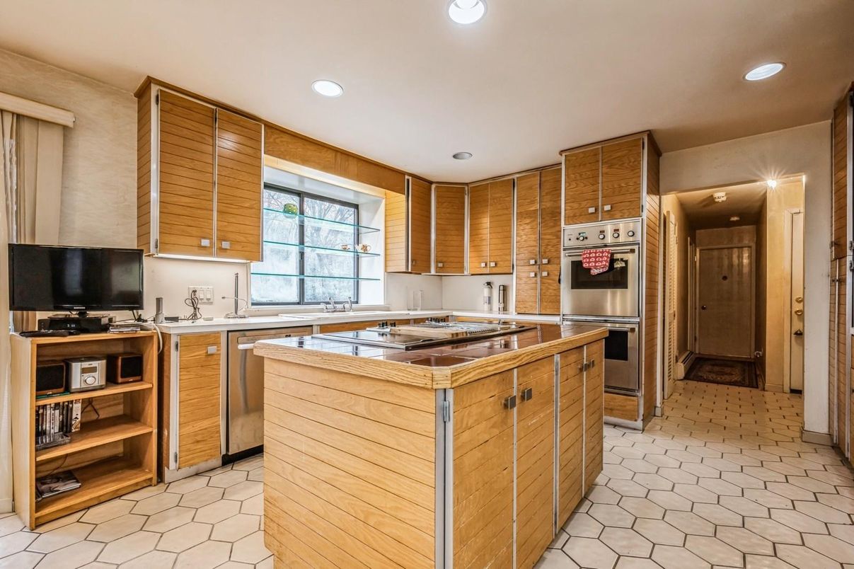 Interior, Kitchen, Recessed Lighting, Stainless Steel Appliances