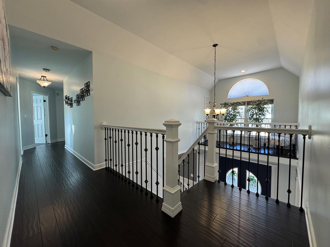 Chandelier, Interior, Recessed Lighting, Wood Texture Flooring