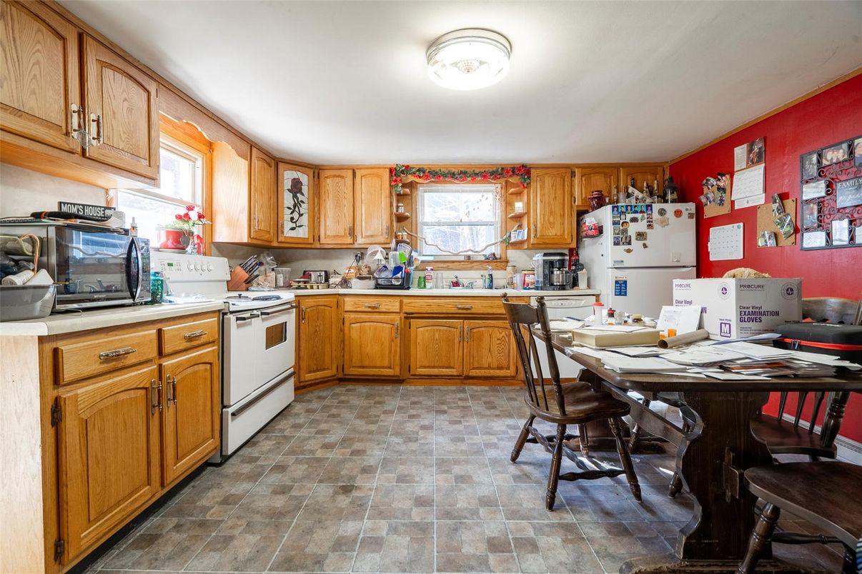 Dining room, Interior, Kitchen