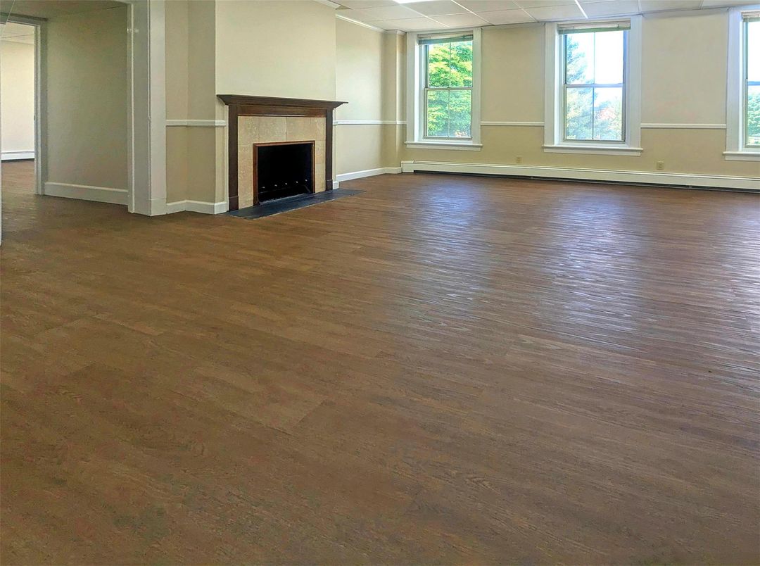 Empty room, Fireplace, Interior, Wood Texture Flooring