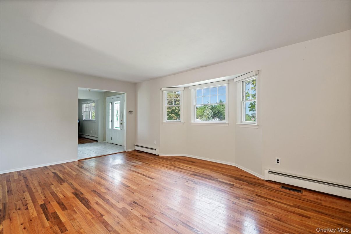 Empty room, Interior, Wood Texture Flooring