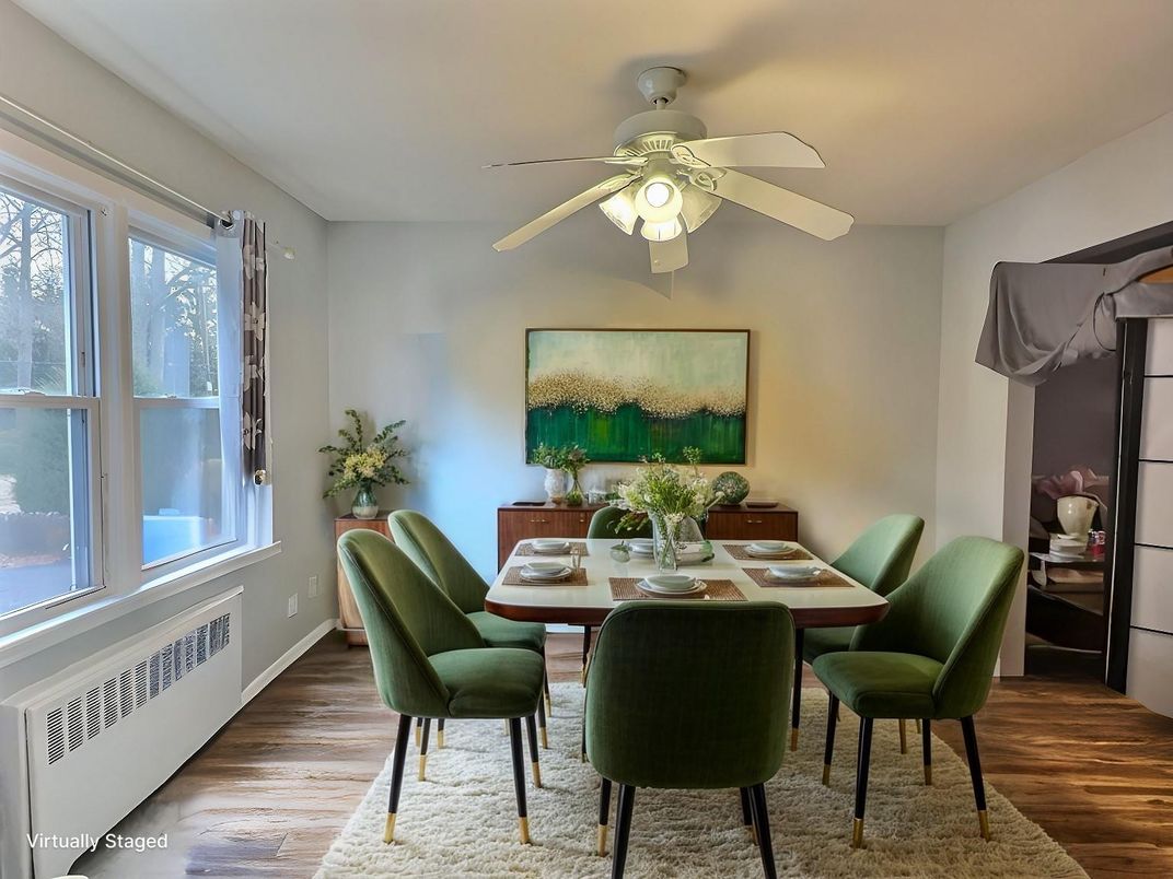 Dining room, Interior, Wood Texture Flooring