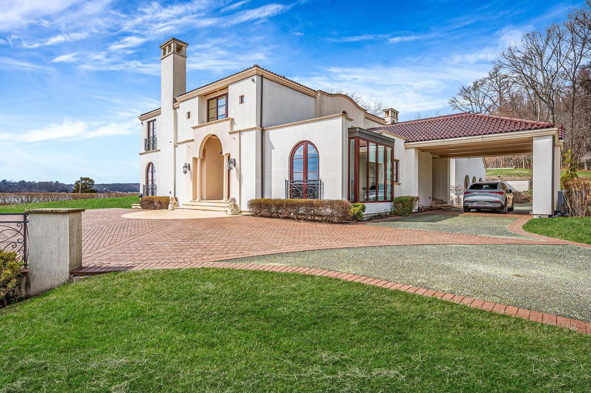 Attached, Backyard, Exterior, Facade, Spanish Mediterranean
