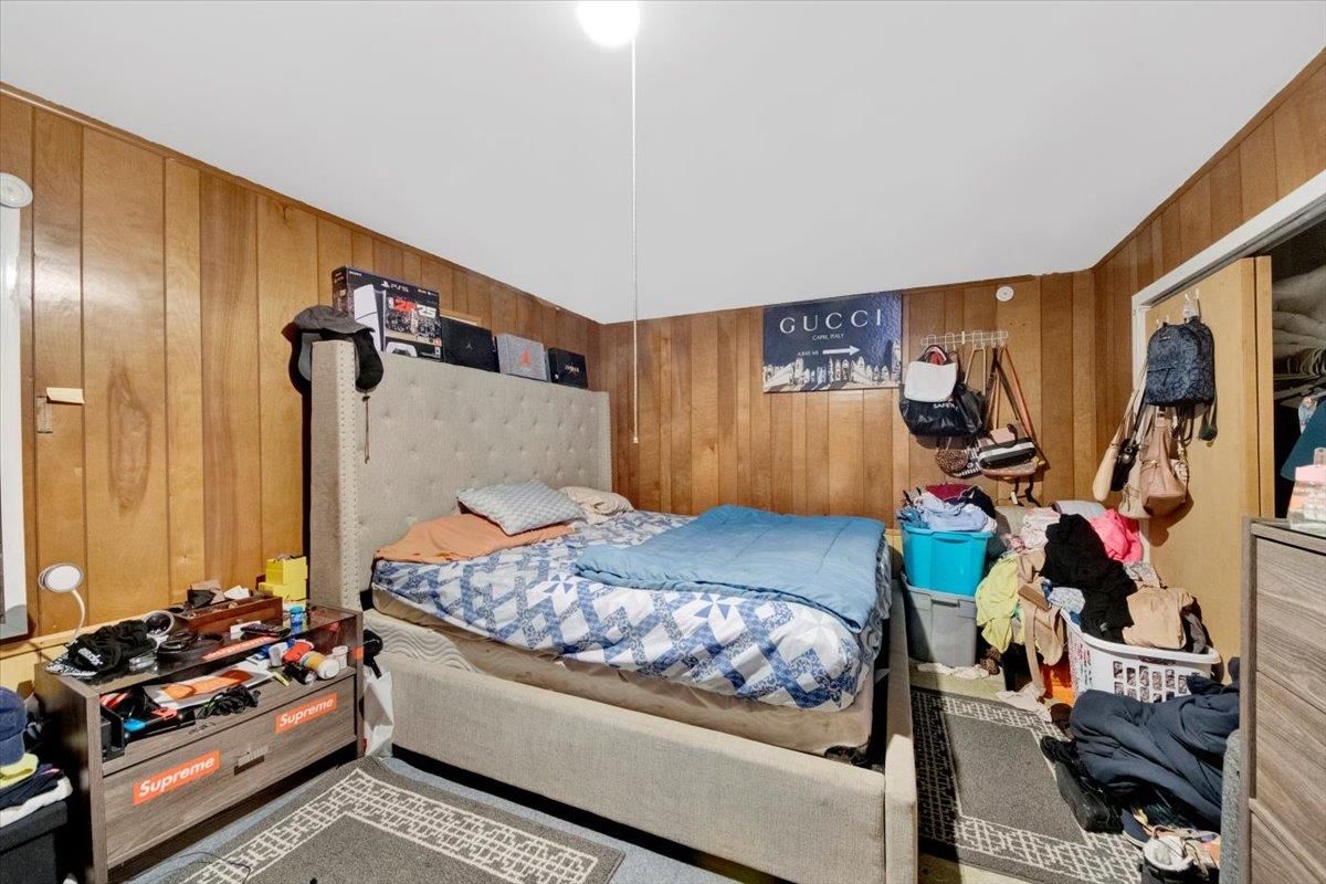Bedroom, Interior, Wooden Walls