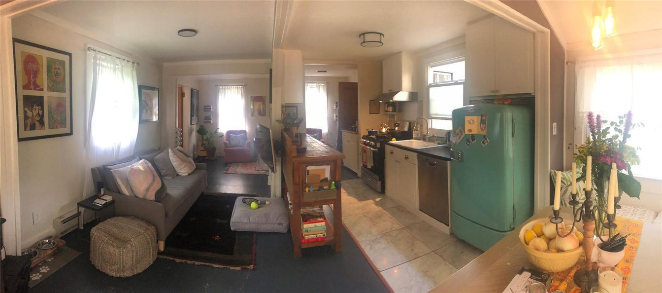 Interior, Kitchen, Living room, Recessed Lighting