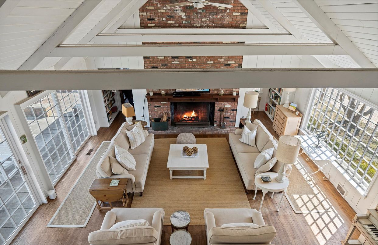 Fireplace, Interior, Living room, Wood Texture Flooring