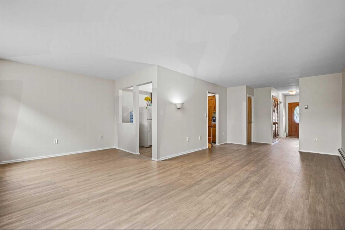 Empty room, Interior, Wood Texture Flooring