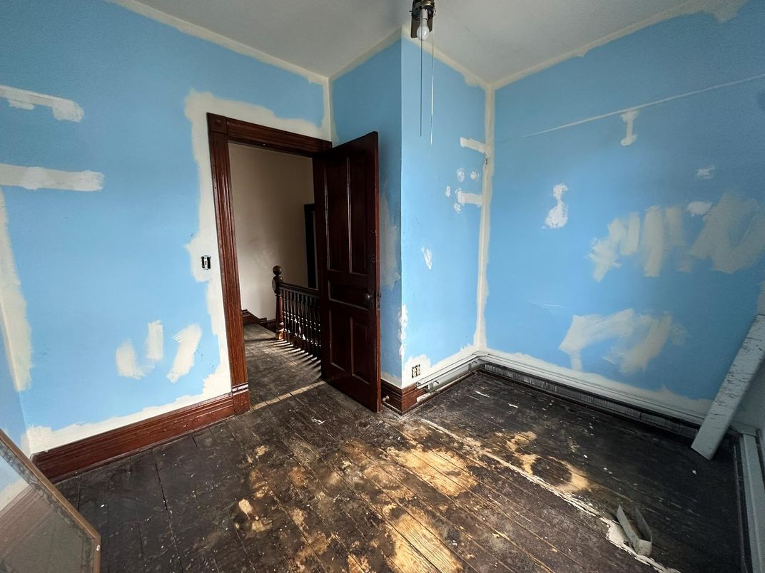 Empty room, Interior, Wood Texture Flooring