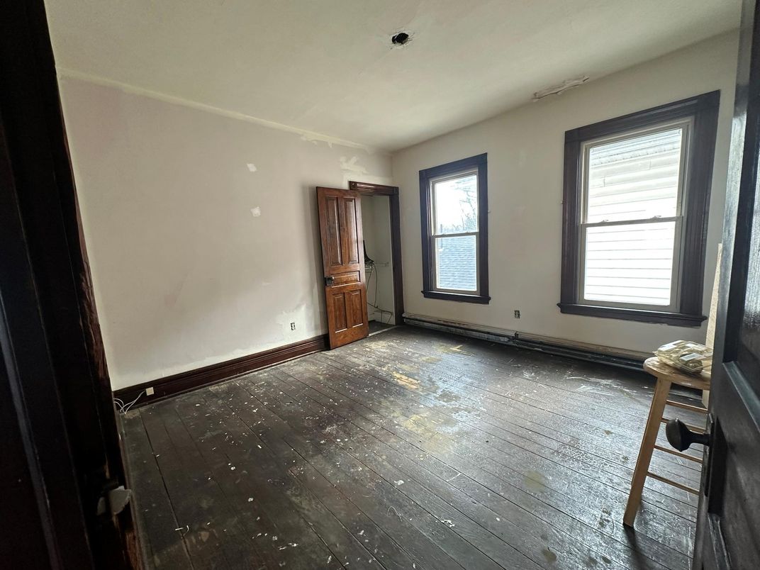 Empty room, Interior, Wood Texture Flooring