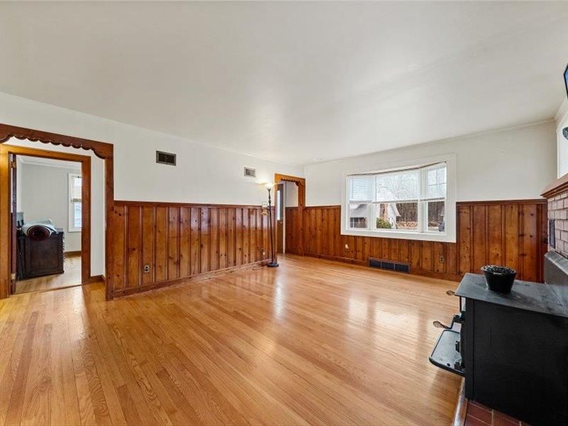 Empty room, Interior, Wood Texture Flooring