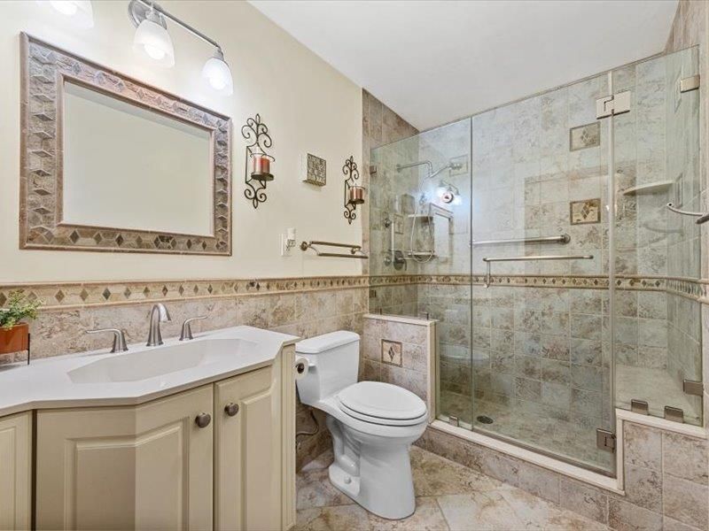 Bathroom, Glass Shower, Interior