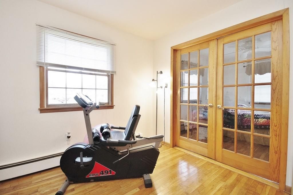 Fitness Equipment, Interior, Wood Texture Flooring