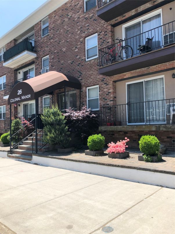 Exterior, Facade, Brick Facade, Condo Building