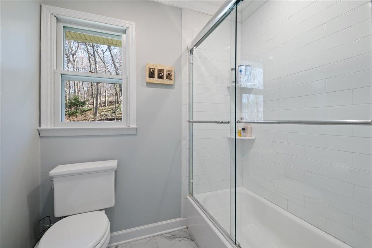Bathroom, Glass Shower, Interior, Marble
