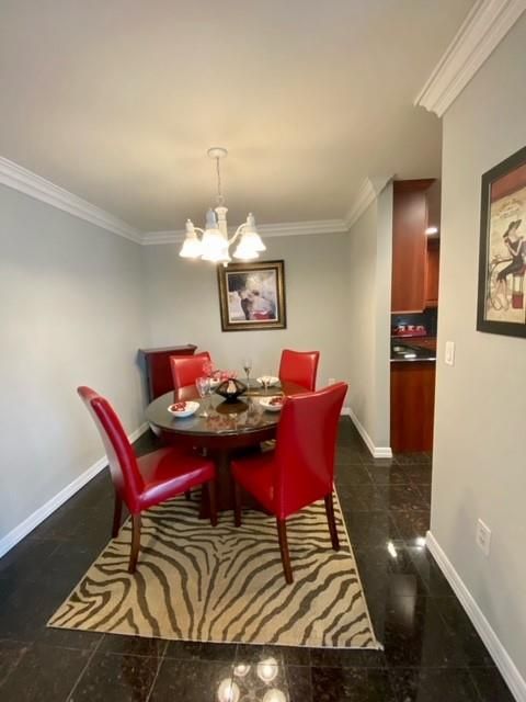 Chandelier, Dining room, Interior
