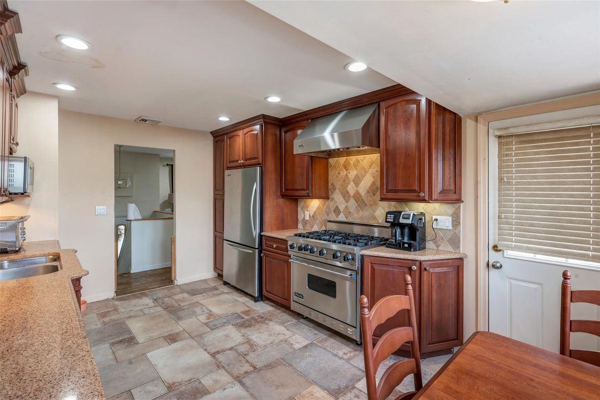 Interior, Kitchen, Recessed Lighting, Stainless Steel Appliances