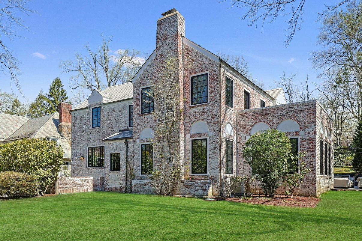 Backyard, Exterior, Facade, Brick Facade, Tudor Revival