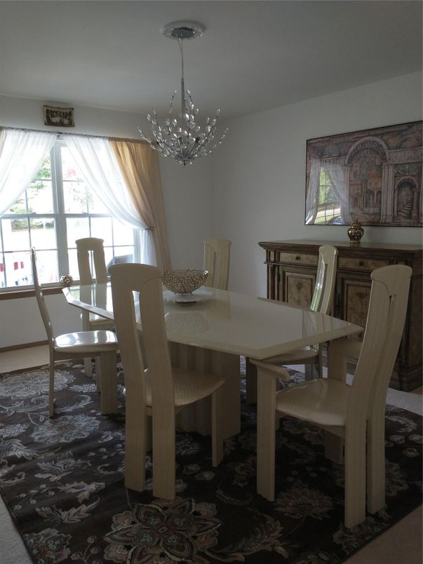 Chandelier, Dining room, Interior