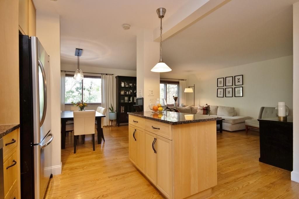 Dining room, Interior, Living room, Pendant Lights, Wood Texture Flooring