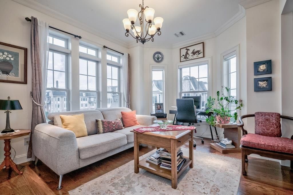 Chandelier, Interior, Living room, Wood Texture Flooring