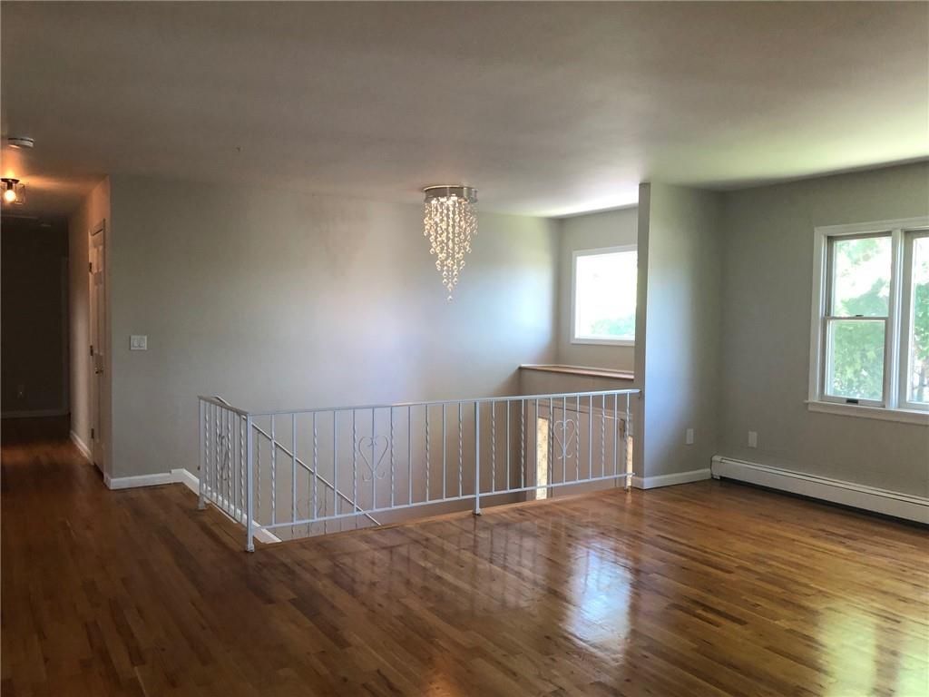 Chandelier, Empty room, Interior, Wood Texture Flooring